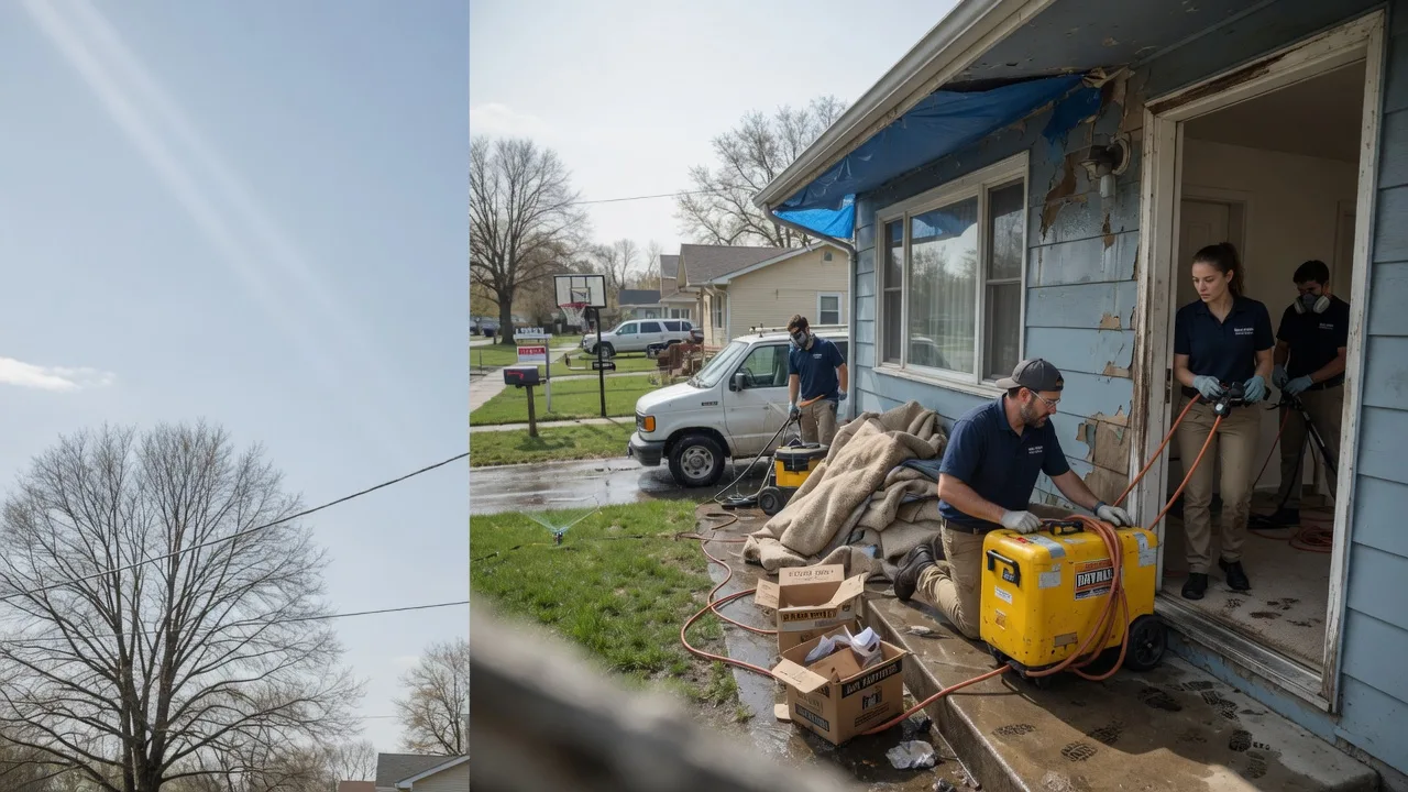 Basement Flood Cleanup in Robertson, WY near me
